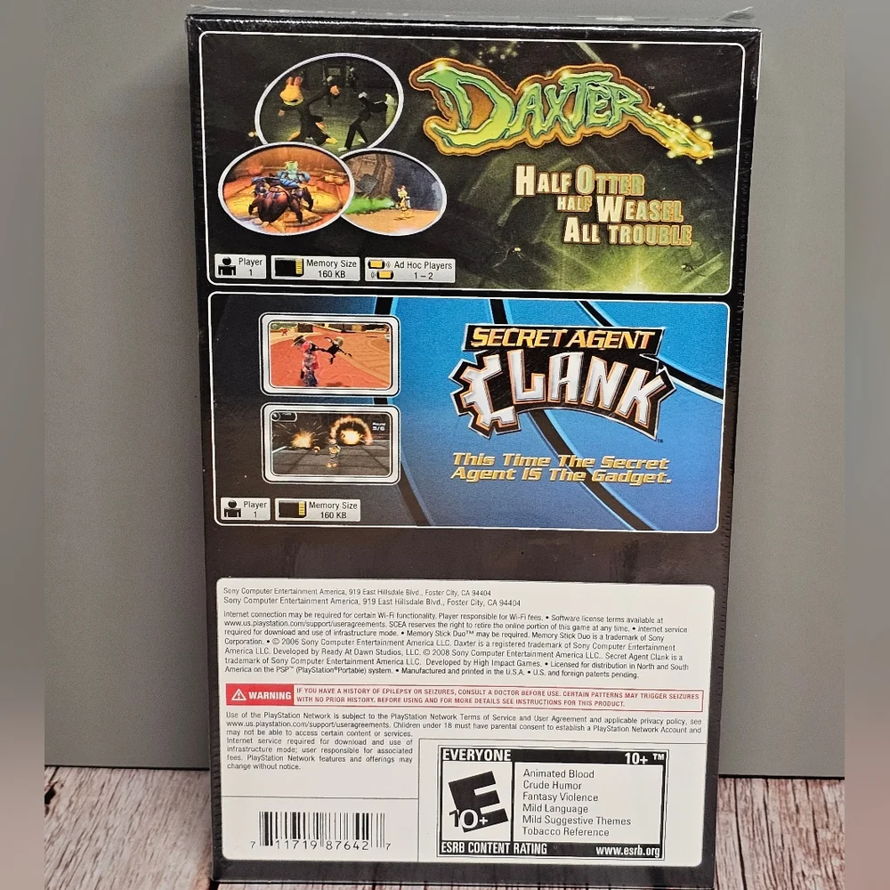Sony PSP Dual Pack: Secret Agent Clank and Daxter